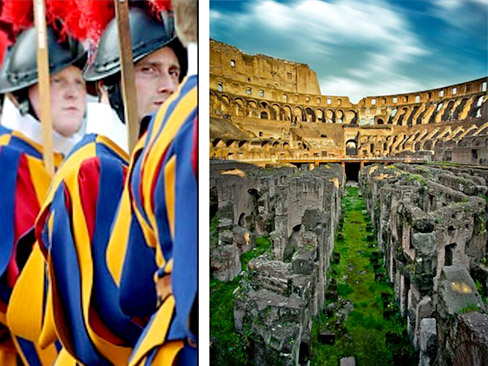 Rome shore excursion - City tour by van + Vatican PM