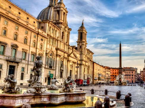 Squares  & fountains of Rome tour