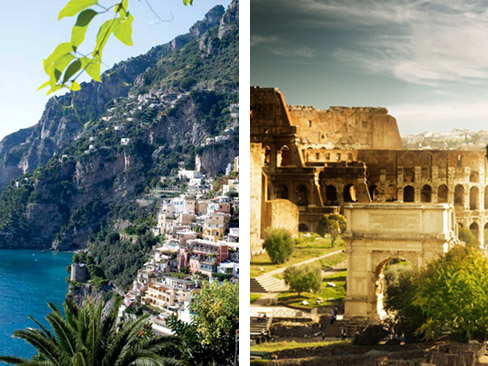 Transfer Positano to Rome